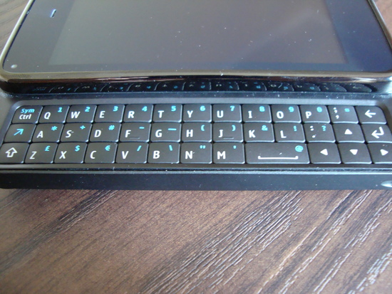 Teclado do N900 - Fileiras superiores podem ser um problema para digitar